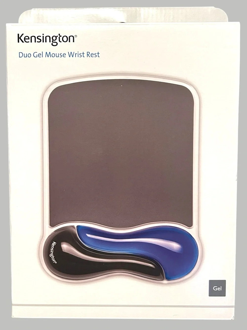 NEW Kensington Duo Gel Mouse Wrist Rest – Blue/Black - NEW